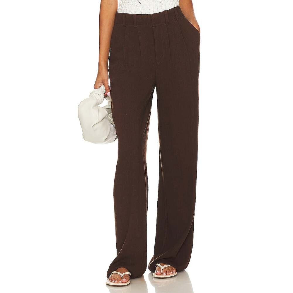 L*Space Relaxed Brown Rhodes Pants Size S